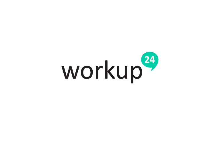 Logo designed for the WORKUP 24 company