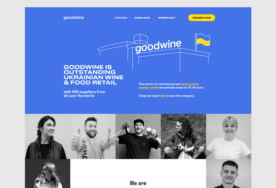 GOODWINE — Ukrainian wine and food retail