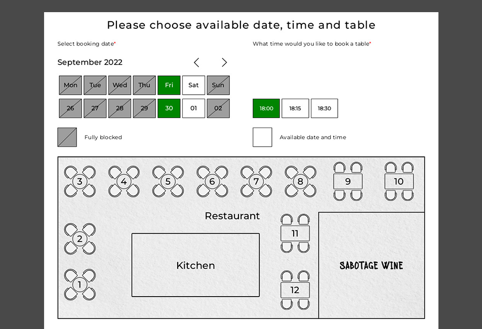 Mirali Restaurante - corporate website of the restaurant