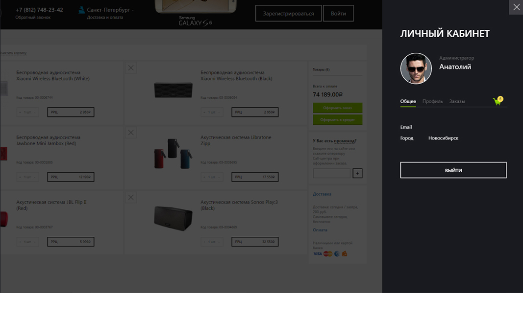 WiBuy 2.0 - online electronics store