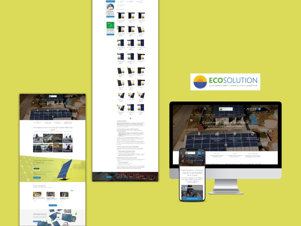 Ecosolution - turnkey solar stations